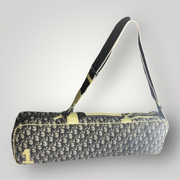 Vintage Christian Dior Trotter Monogram Crossbody Scooter Bag - Picture 5 of 15